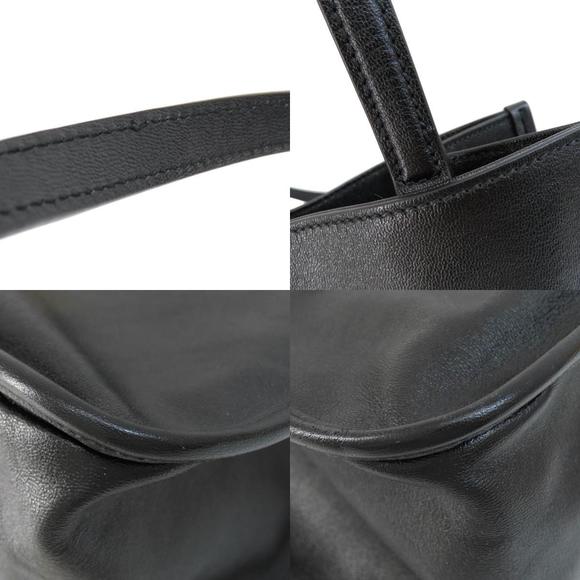 Gucci Horsebit Tote Bag Leather Black - Picture 8 of 9